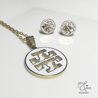 CONJUNTO CRUZ DORADA