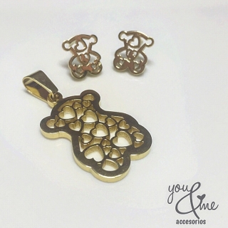 JUEGO DE OSOS CON CORAZONES